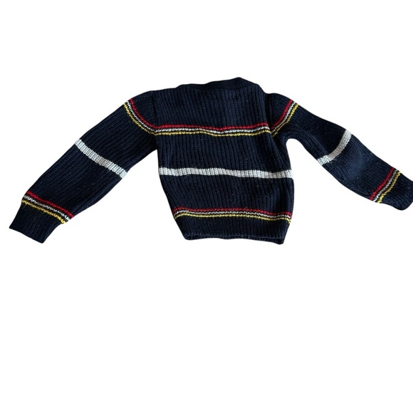 Kids Vintage Navy Striped Sweater - Picture 2 of 3